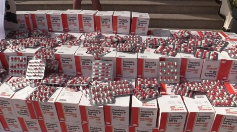 Plus de 20.000 gélules de psychotropes interceptées