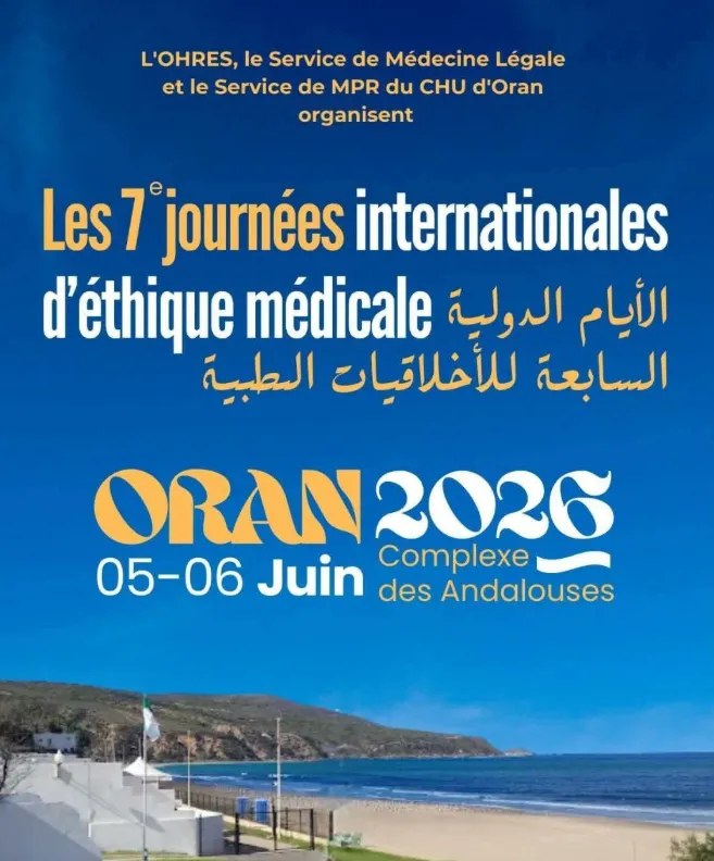 Ouverture des 7èmes Journées internationales d'éthique médicale