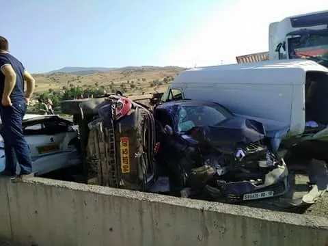 Sept blessés dans un carambolage