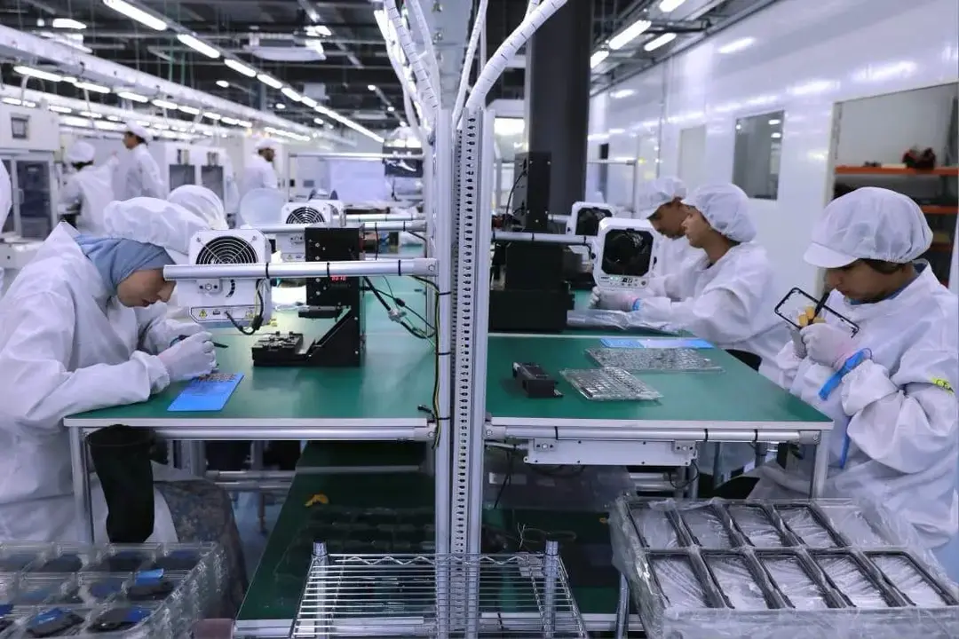 Inauguration prochaine d’une usine de smartphones