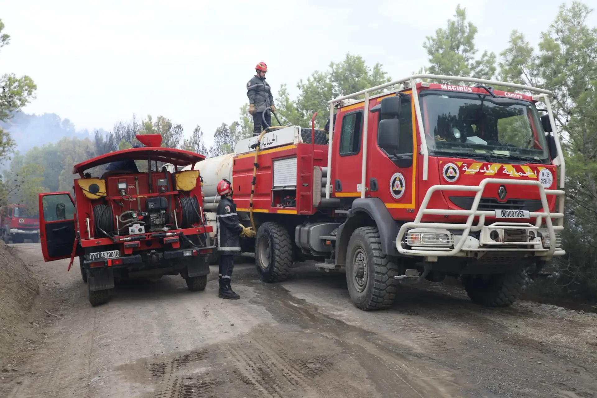 Les pompiers sur plusieurs fronts