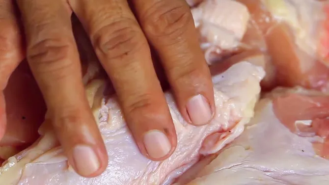Saisie de poulet impropre à la consommation