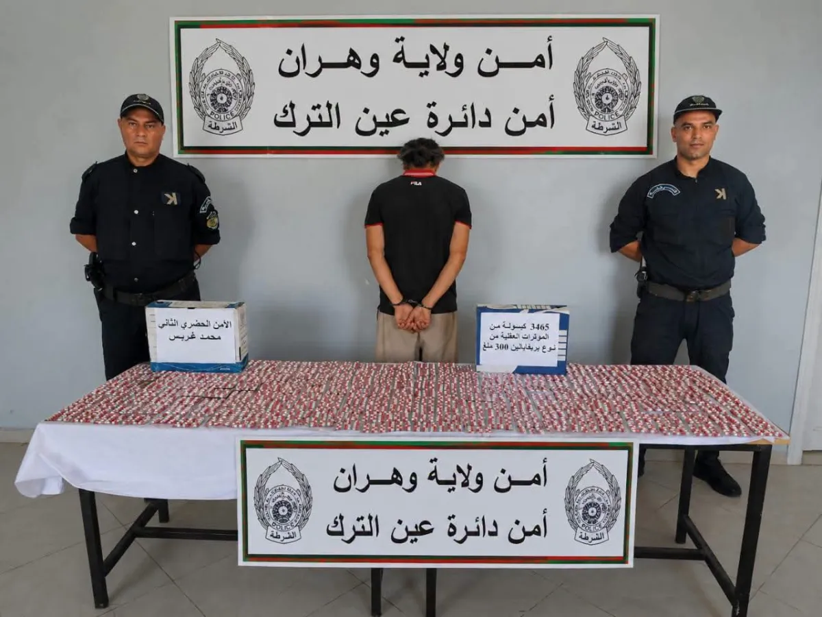 Un dealer arrêté et 3.465 comprimés psychotropes saisis