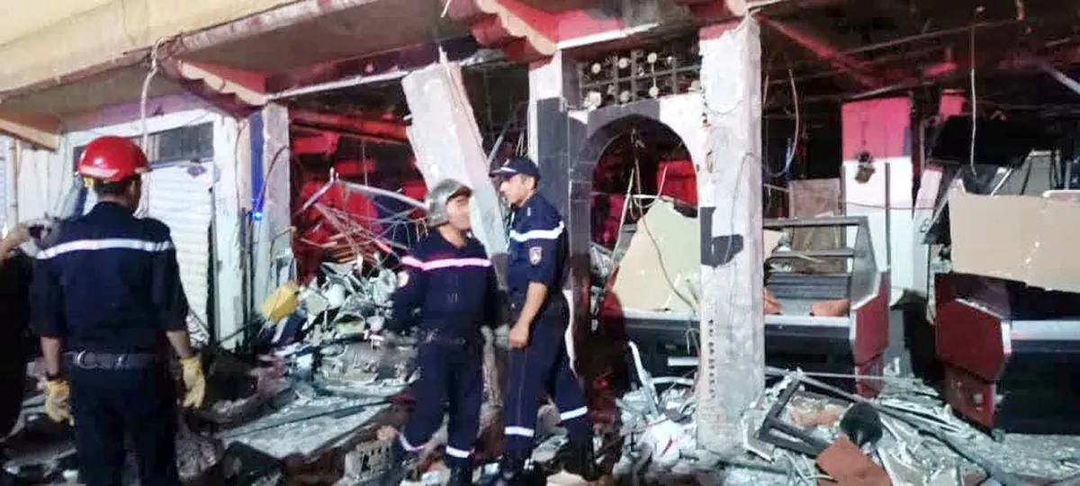 Neuf blessés dans une explosion de gaz