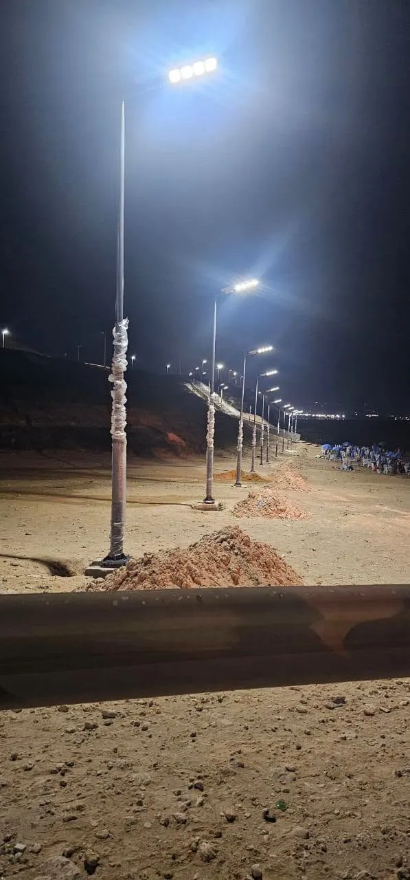 D’importants travaux pour améliorer l’éclairage public dans les plages