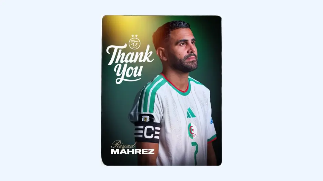 L’hommage de la FAF à Mahrez