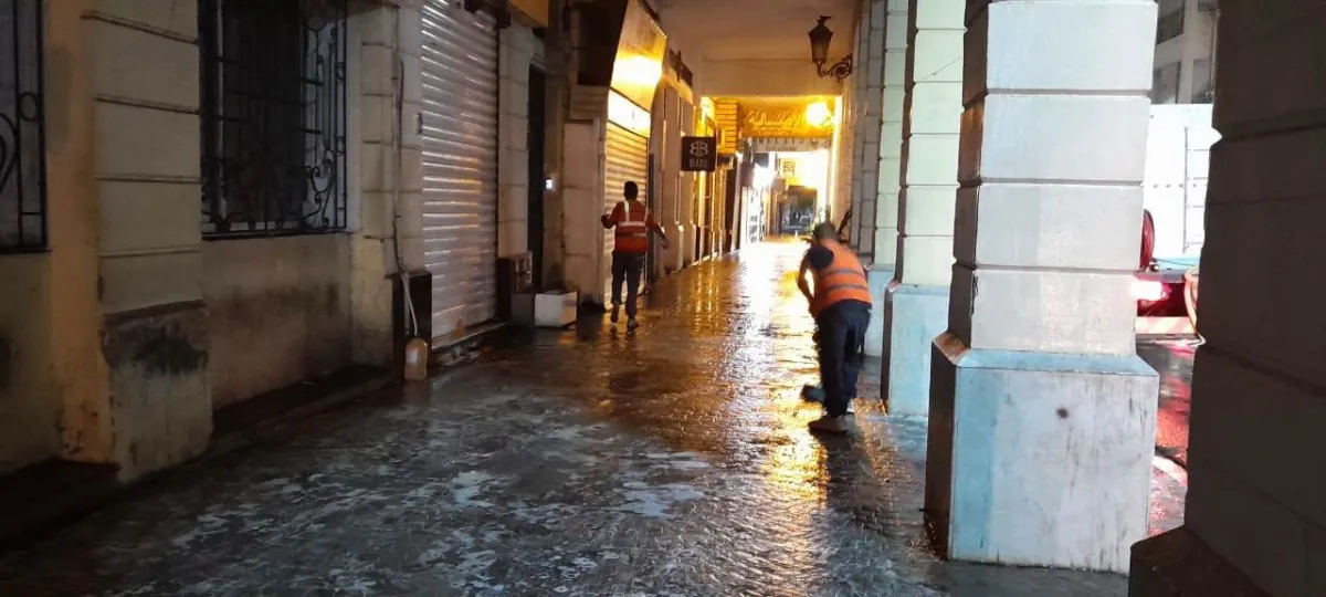 Campagne de nettoyage à travers la ville
