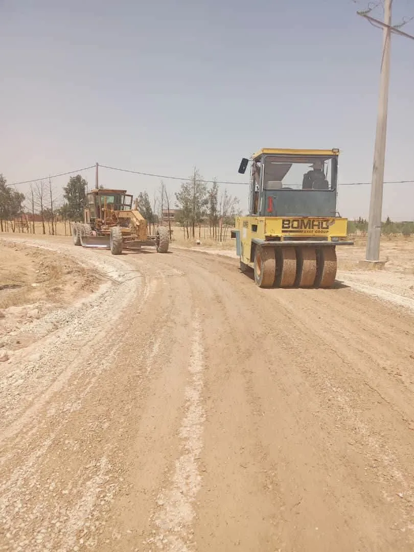 Des aménagements urbains à Sidi Aïssa