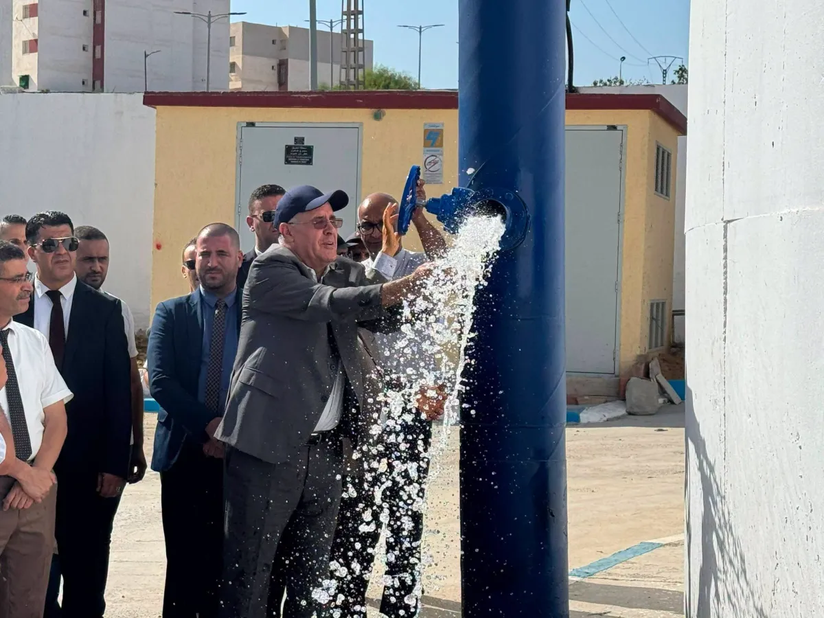 Une nouvelle station de traitement de l'eau mise en service  