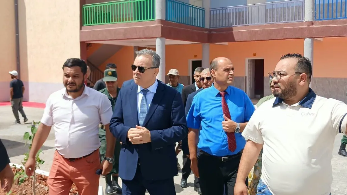 Le wali d’Oran inspecte les projets d’établissements éducatifs