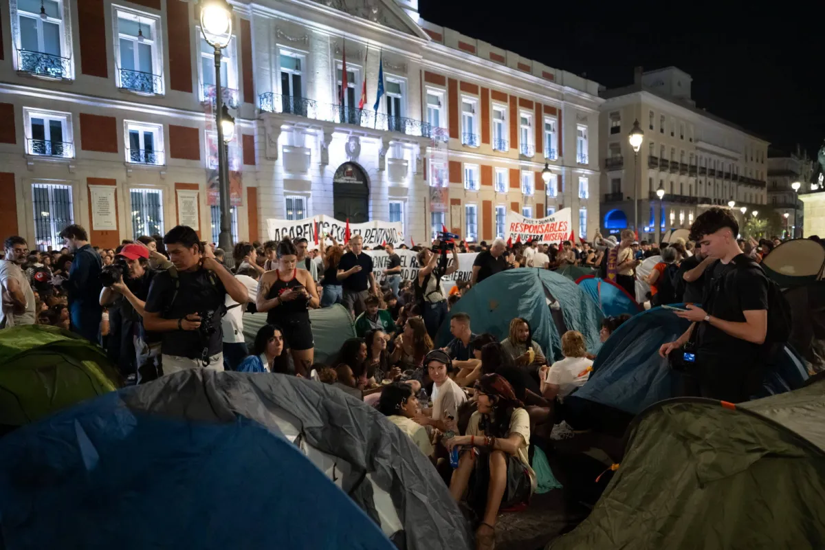 Permanence des protestations contre la crise du logement  