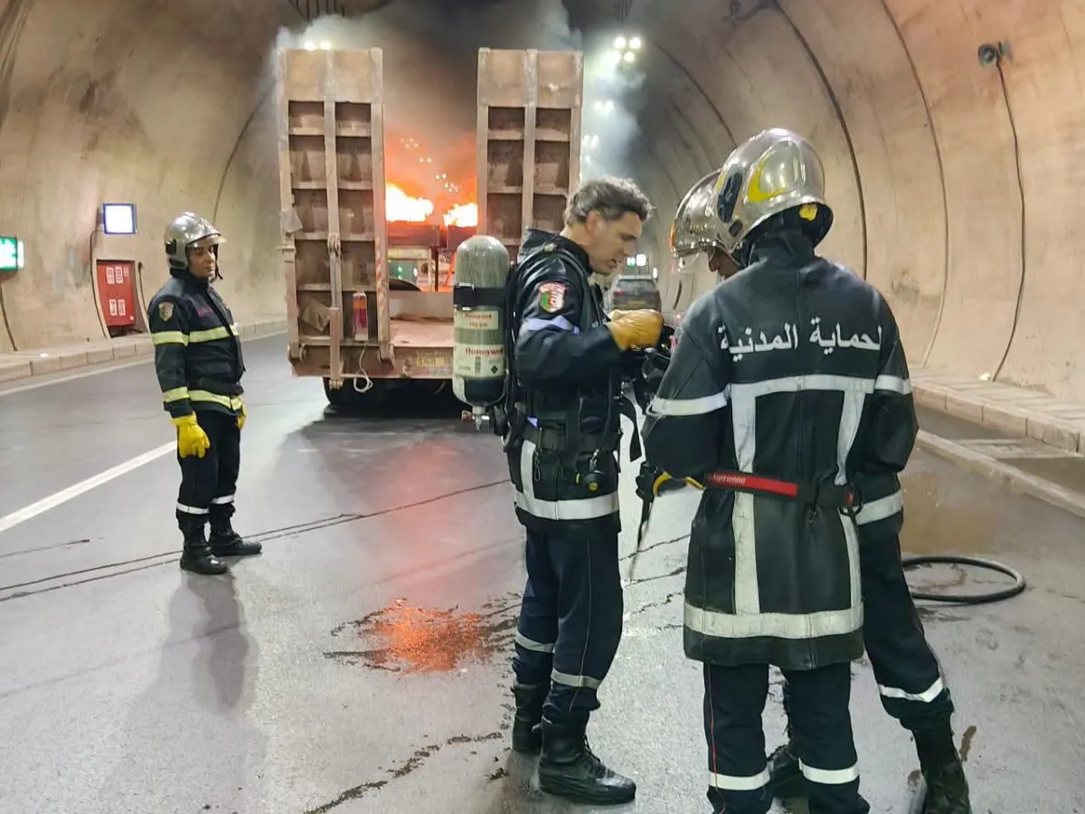 Une simulation pour tester les dispositifs de sécurité du tunnel de Canastel  