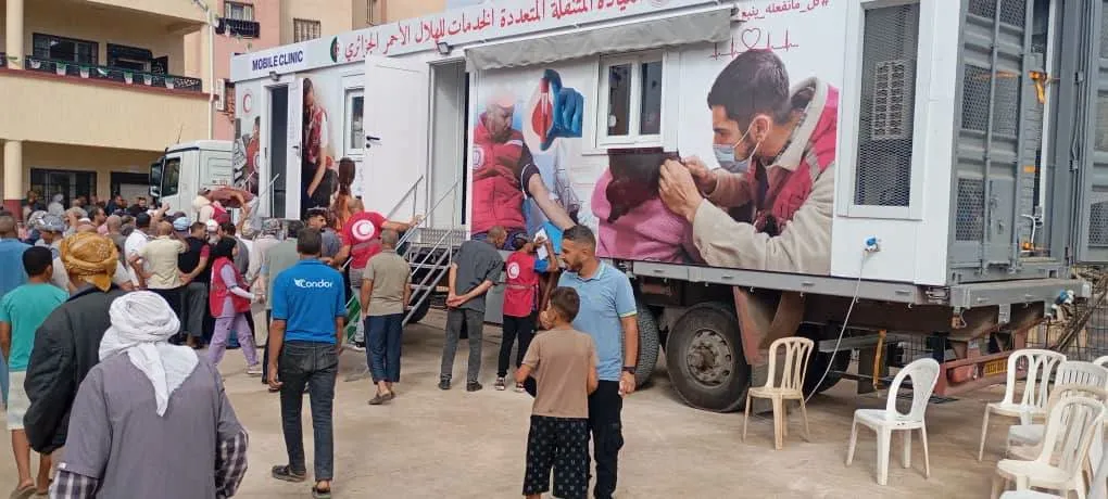 Caravane médicale à Sidi Naamane