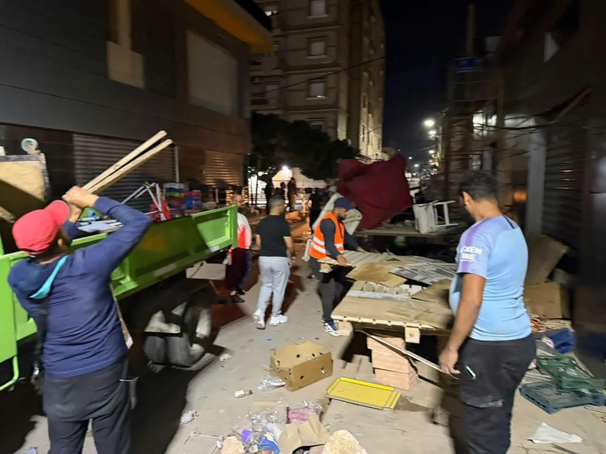 Des barrières démantelées et des rues libérées au centre-ville  